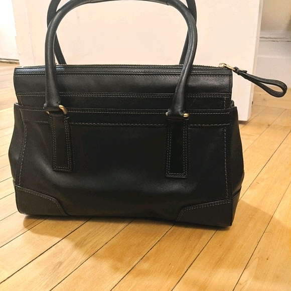 Coach Hampton Turn Lock Satchel - Picture 4 of 11